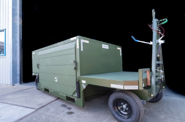 Band- en remwisselwagen  F-35 straaljager