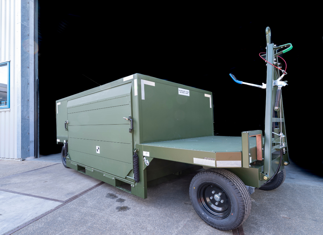 Band- en remwisselwagen F-35 straaljager